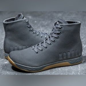NoBull | High-Top Dark Grey Gum Trainer